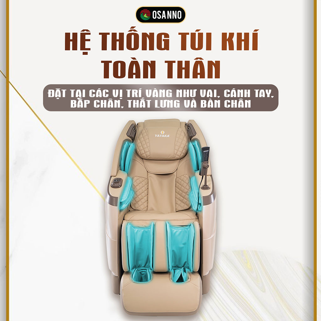 Ghế có hệ thống túi khí toàn thân