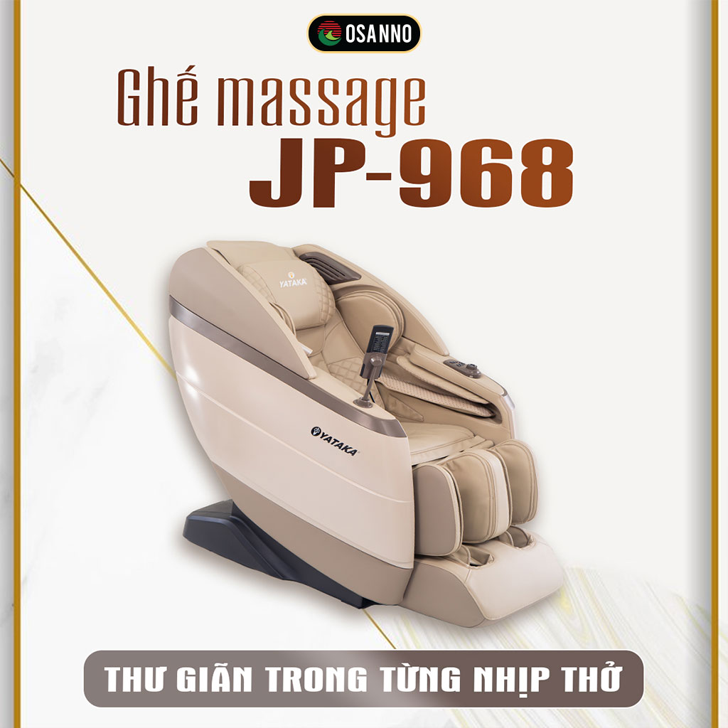 Lựa chọn Ghế Massage JP-968 cho sức khỏe và sự thư giãn