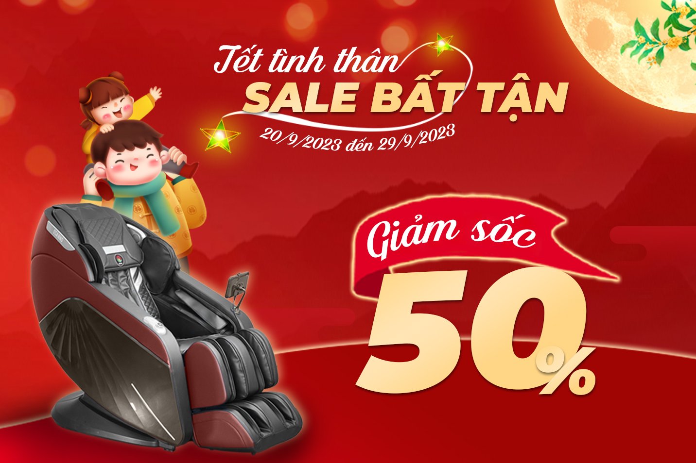 Ghế Massage Osanno giảm sốc 50%