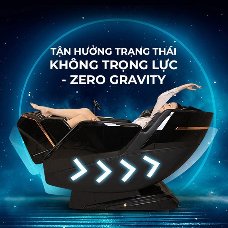 Chế độ massage không trọng lực Zero Gravity