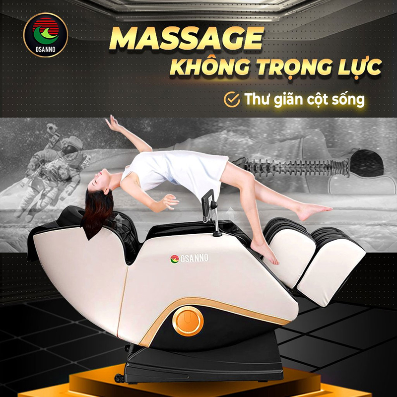 Massage không trọng lực áp dụng nguyên lý tác động của trọng lực trái đất lên cơ thể