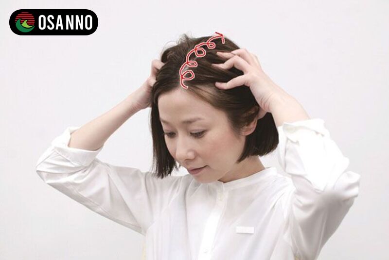 5 bước massage đầu đơn giản tại nhà