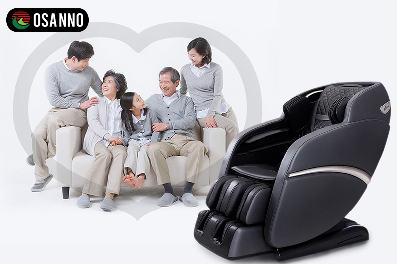 Chọn ghế massage phù hợp cho người cao tuổi