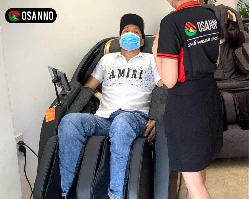 Ghế Massage Osanno giúp giảm căng cơ, đau nhức xương khớp