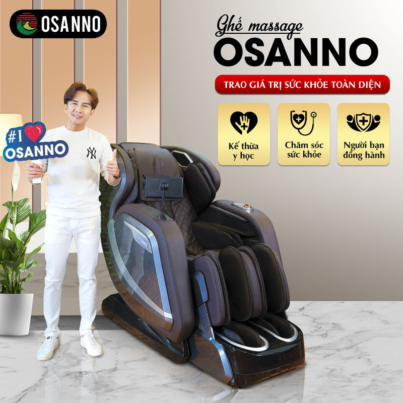 Ghế Massage giúp giảm đau nhức, thư giãn cơ bắp