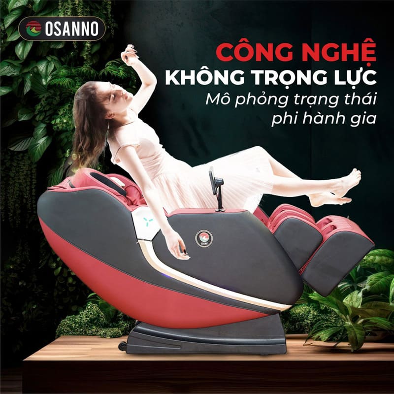 Ghế massage Osanno mang đến trải nghiệm thư giãn toàn diện