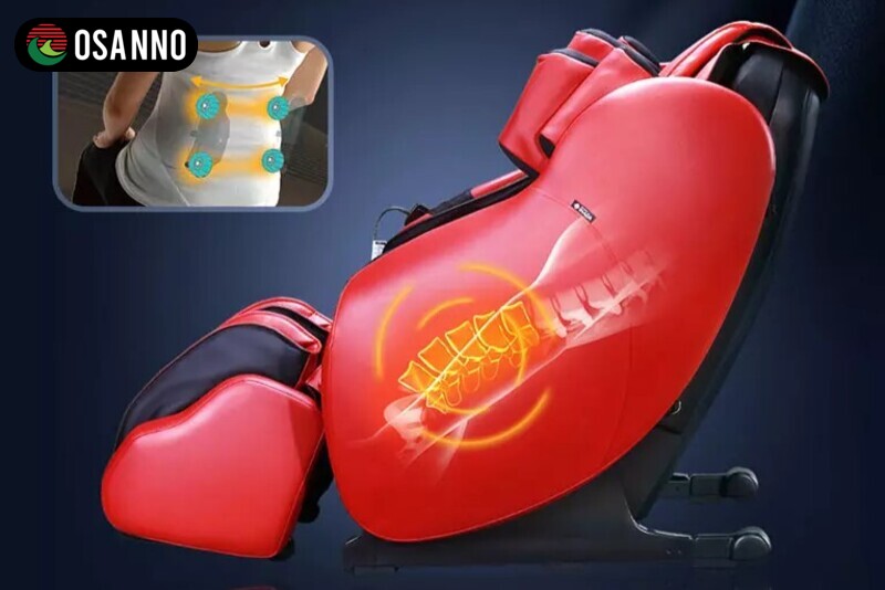 Ghế massage giúp cải thiện tuần hoàn máu khắp cơ thể