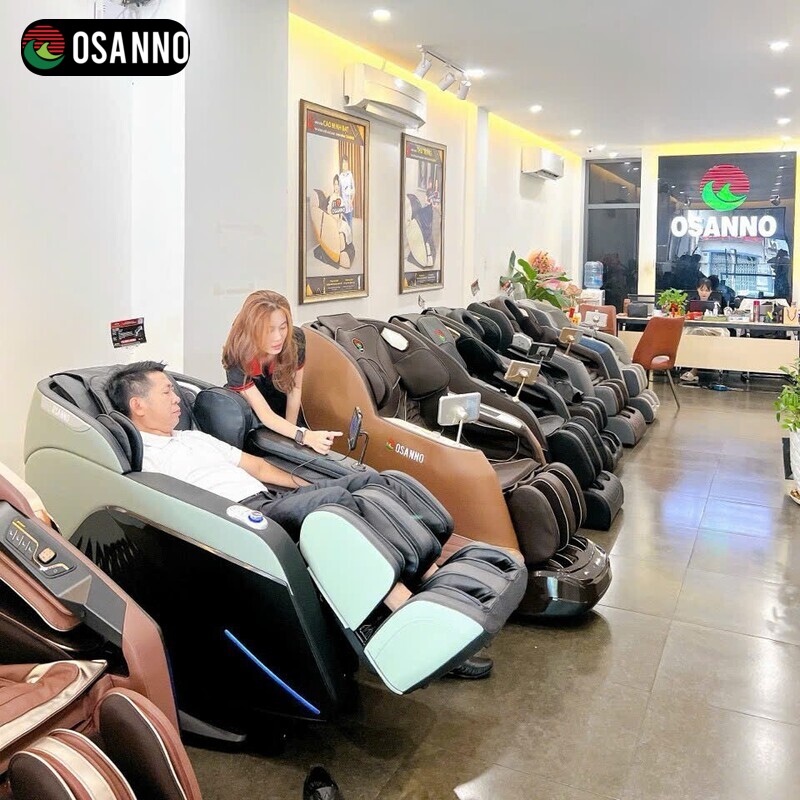 Ghế massage giúp cơ thể giảm căng cơ, chống tê mỏi