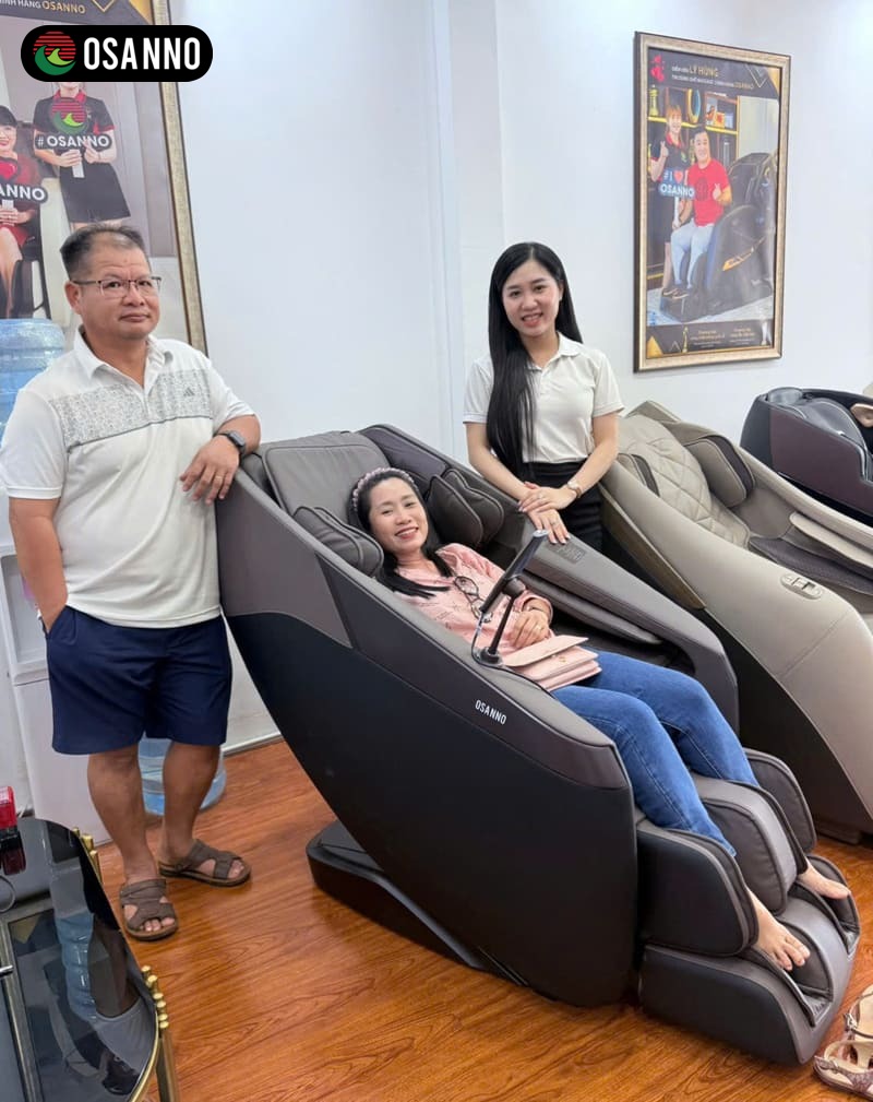 Ghế massage giúp thư giãn nhanh giảm đau nhức và phục hồi năng lượng sau ngày làm việc