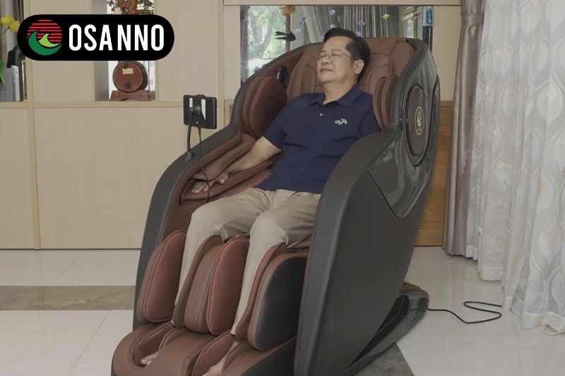 Ghế massage toàn thân mang đến thư giãn, giảm đau nhức và hỗ trợ chăm sóc sức khỏe hằng ngày