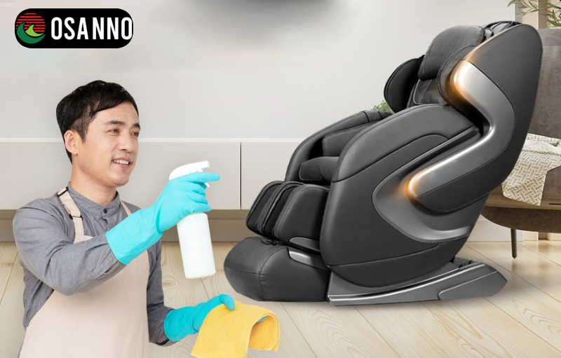 Lưu ý chuẩn bị trước khi vệ sinh ghế massage