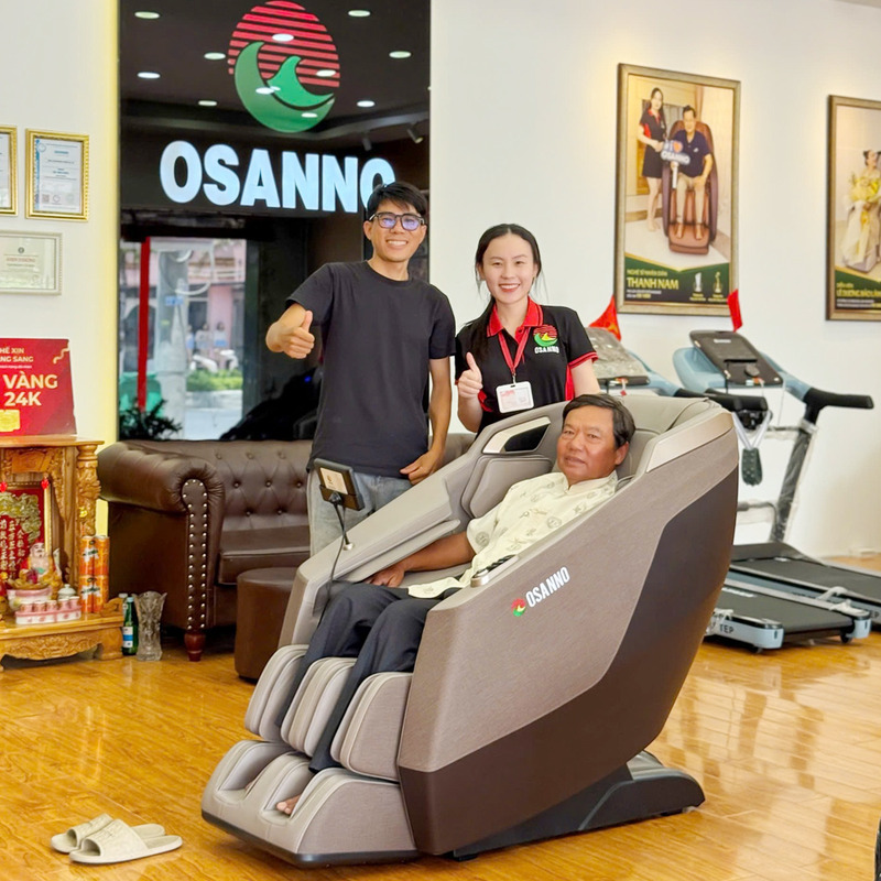 Mua ghế Massage tại OSANNO để nhận nhiều ưu đãi
