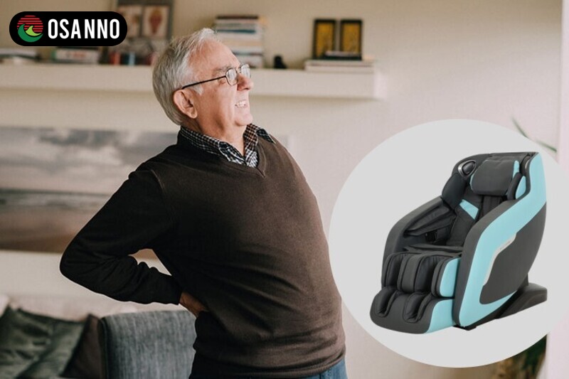 Người già nên mua và sử dụng ghế massage để thư giãn và chăm sóc sức khỏe