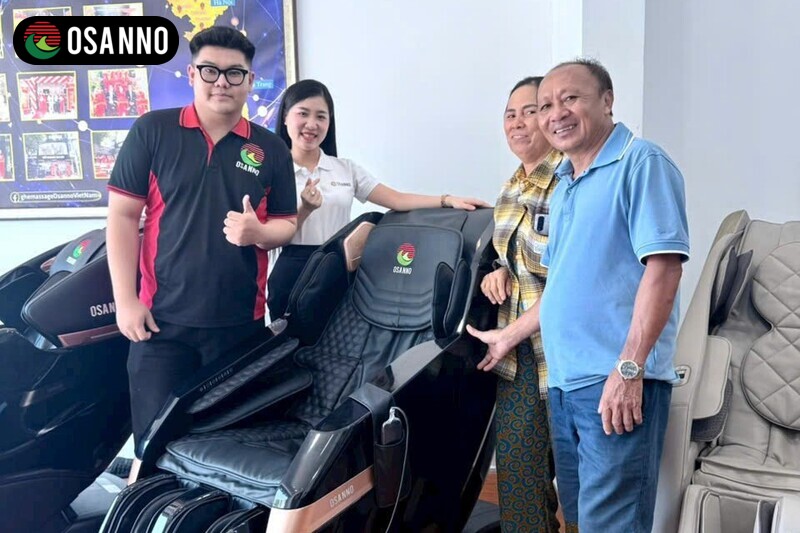 Osanno cung cấp ghế massage chính hãng và bền bỉ