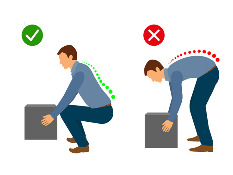 Các yếu tố phổ biến gây thoát vị đĩa đệm như tuổi tác, chấn thương và lao động nặng.