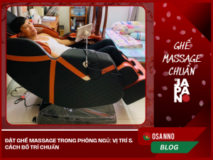 Đặt Ghế Massage Trong Phòng Ngủ