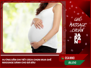 Ghế massage dành cho bà bầu