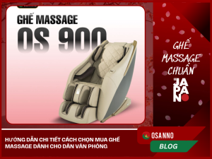 Ghế massage dành cho dân văn phòng