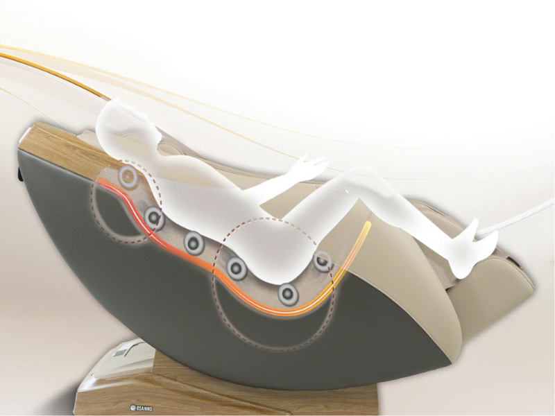 Ghế massage hỗ trợ cải thiện giấc ngủ hiệu quả