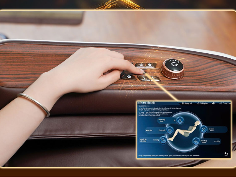 Ghế Massage hỗ trợ cải thiện tuần hoàn máu, giảm tê bì