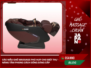 Ghế massage OSANNO cho biệt thự