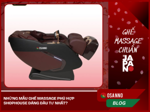 Ghế Massage phù hợp Shophouse