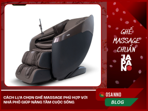 Ghế massage phù hợp nhà phố