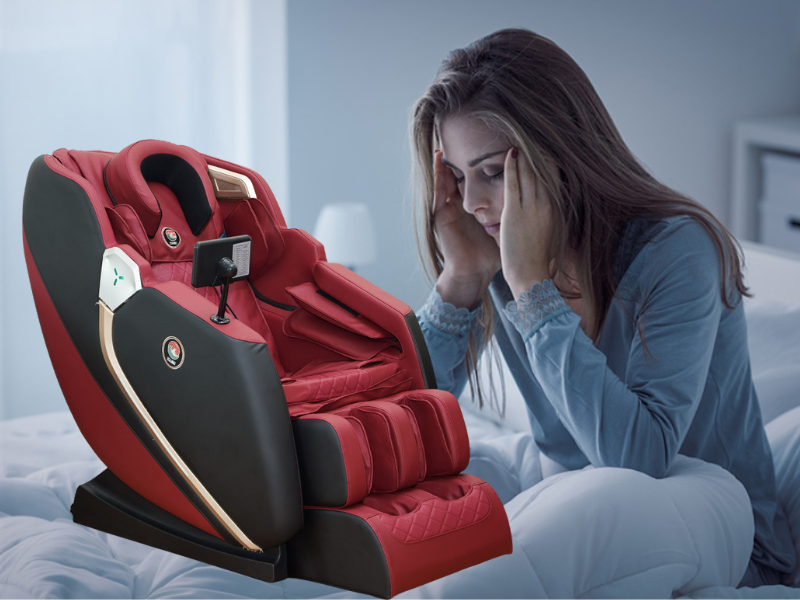Ghế massage thư giãn cải thiện giấc ngủ