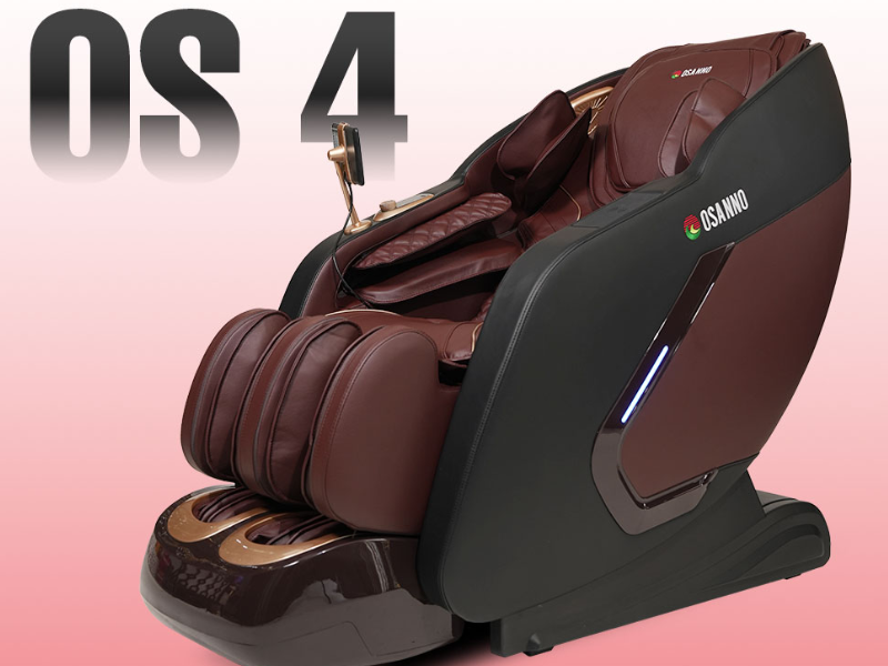 Ghế OS-4 AI Body Scan massage toàn diện với con lăn 4D
