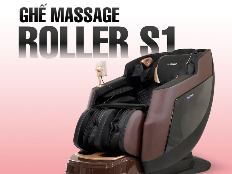 Ghế RollerX-S1 Osanno với công nghệ bi lăn chuyên nghiệp