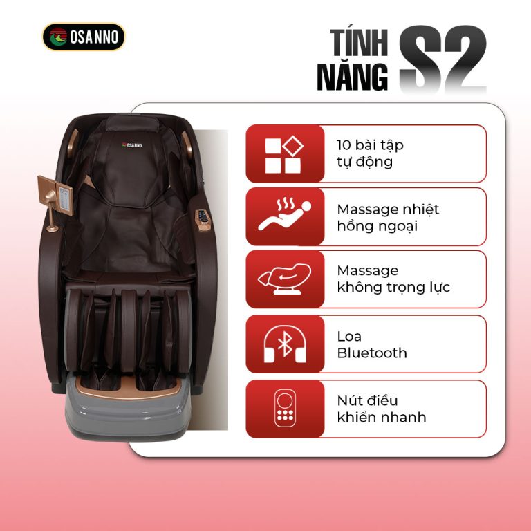 Ghế Osanno S2 cân bằng giữa giá cả, tính năng và độ bền