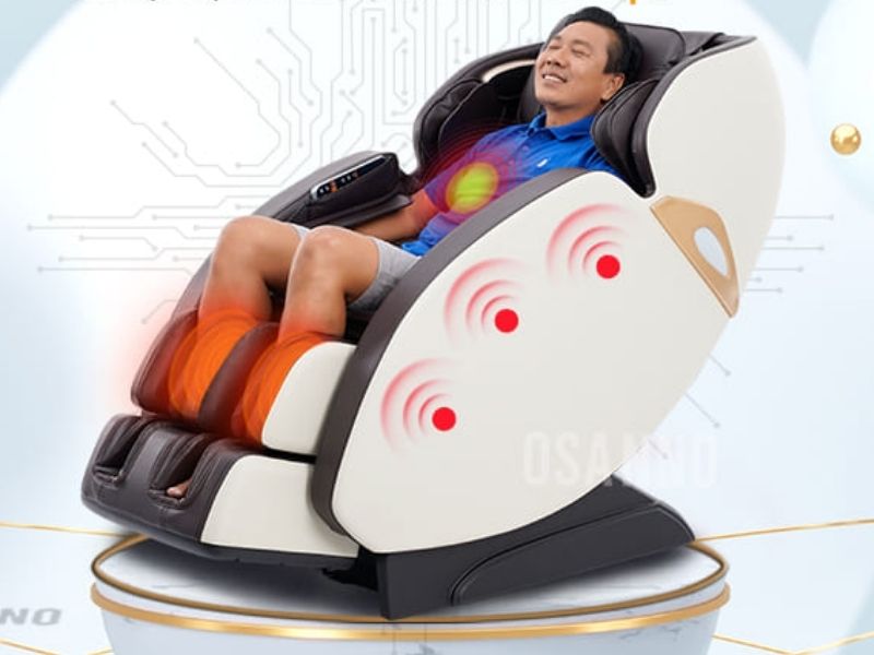 Cách xử lý ghế massage không nóng nhiệt hồng ngoại tại nhà