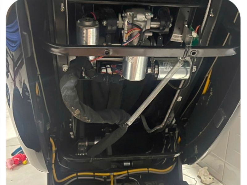 Cấu tạo bên trong ghế massage toàn thân