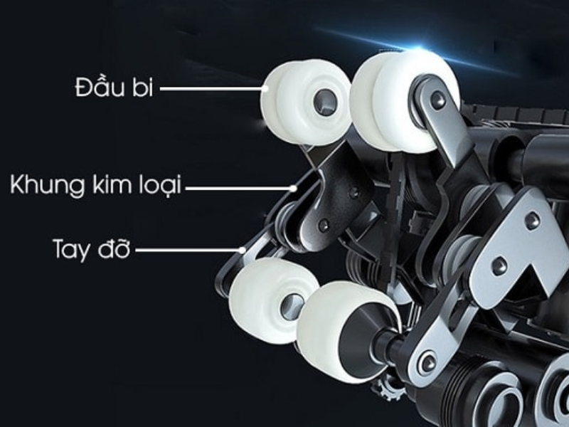 Con lăn di chuyển – massage linh hoạt, bao phủ toàn thân hiệu quả