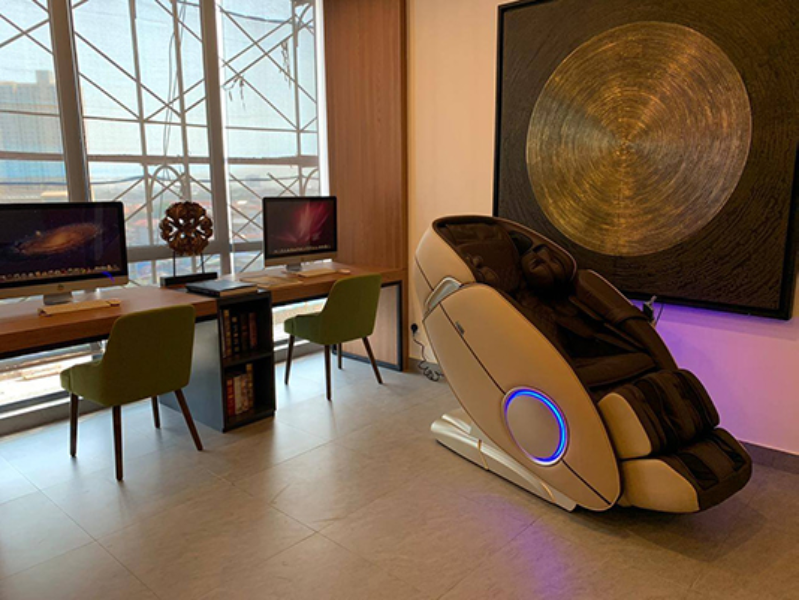 Đặt ghế massage nơi khô ráo, bọc chống ẩm để bảo vệ linh kiện và da