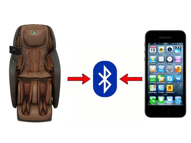 Dấu hiệu nhận biết ghế massage không kết nối được Bluetooth
