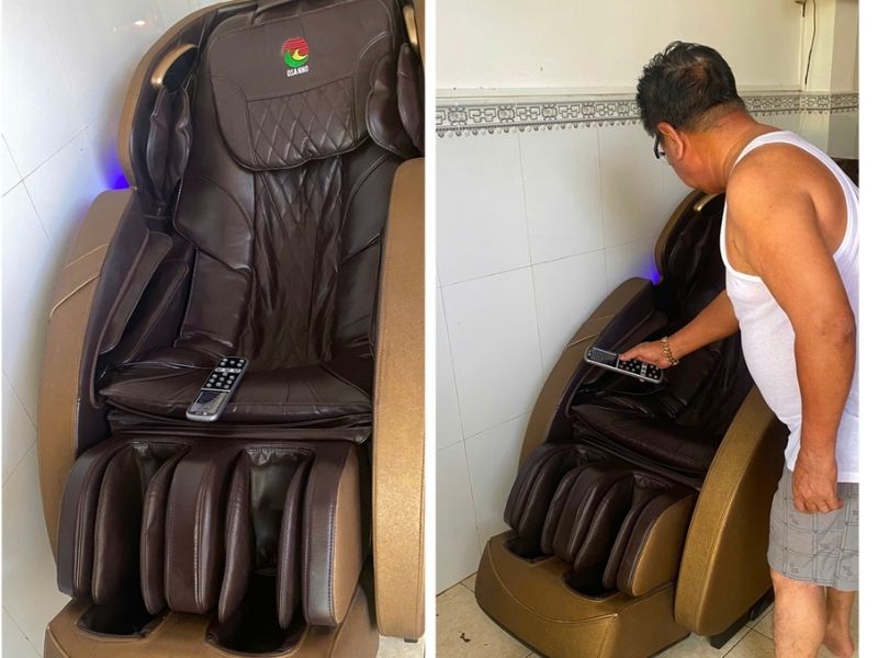 Dấu hiệu nhận biết ghế massage rung lắc mạnh bất thường