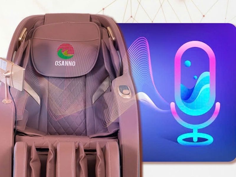 Điều khiển giọng nói trên ghế massage không nhạy khiến ghế không nhận lệnh