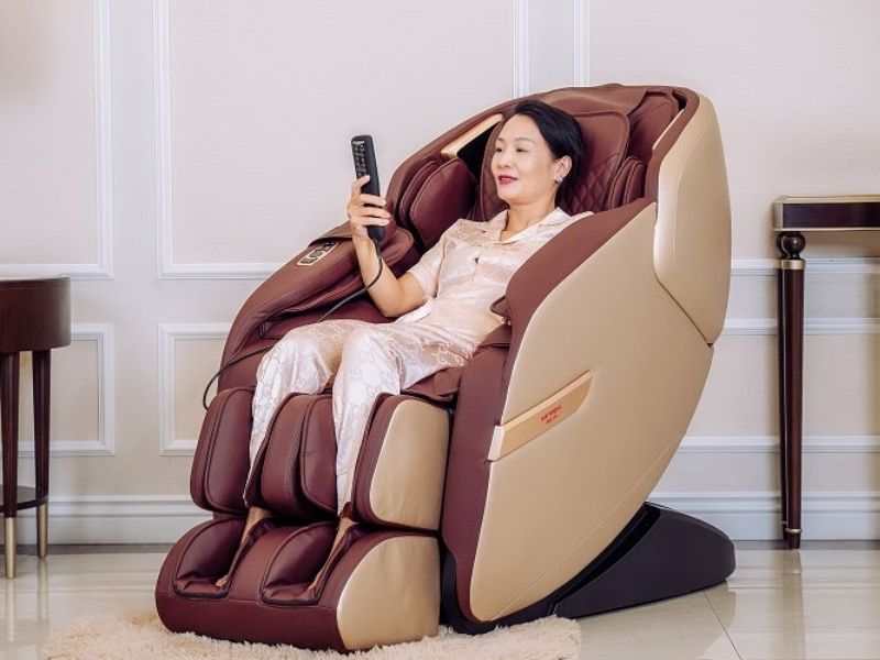 Ghế massage không lên nguồn khiến người dùng không thể khởi động thiết bị