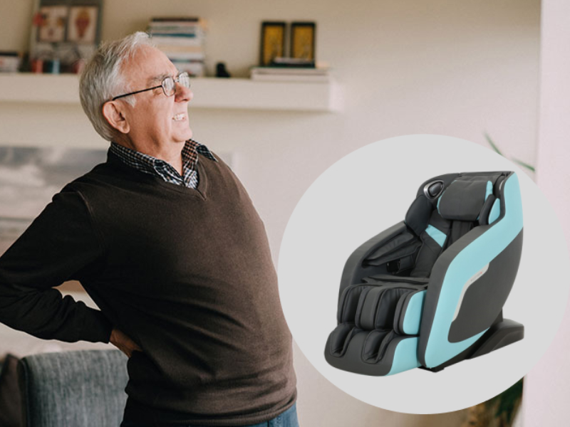 Ghế massage xung điện phù hợp dân văn phòng, người cao tuổi và vận động viên