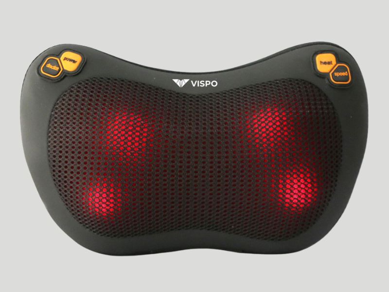 Gối massage đa năng thư giãn cổ vai gáy cho người cao tuổi