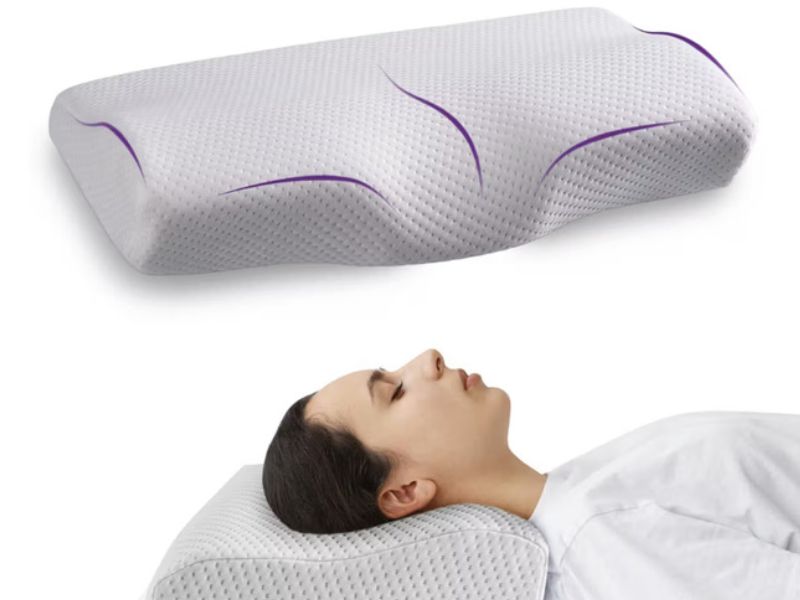 Gối và đệm công thái học giúp giảm đau cổ vai gáy cho ông bà