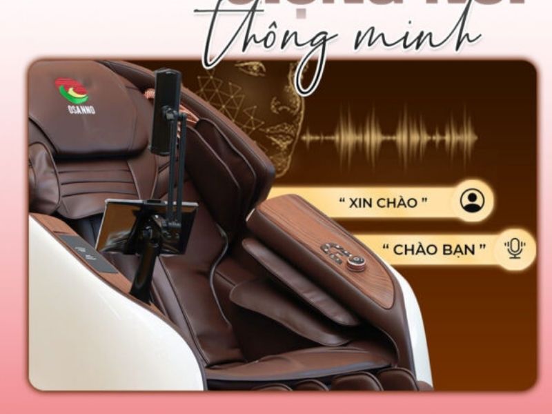 Hướng dẫn cải thiện độ nhạy điều khiển giọng nói ghế massage
