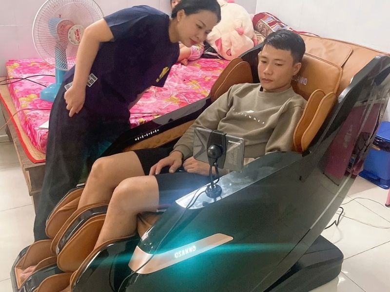 Hướng dẫn kiểm tra ghế massage không lên nguồn tại nhà
