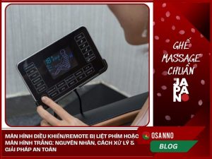 Màn hình điều khiển/Remote bị liệt phím hoặc màn hình trắng