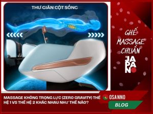 Massage không trọng lực thế hệ 1 vs thế hệ 2