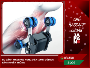 So sánh Massage Xung điện (EMS) với Con lăn truyền thống