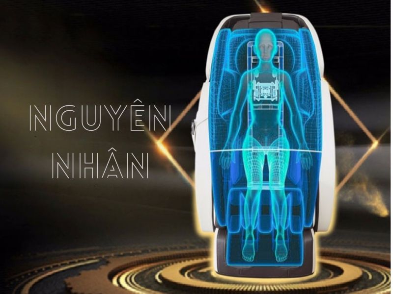 Nguyên nhân khiến Body Scan ghế massage hoạt động sai lệch