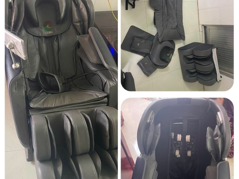 Những sai lầm phổ biến khi tự ý tháo rời ghế massage tại nhà gây hư hỏng và mất an toàn