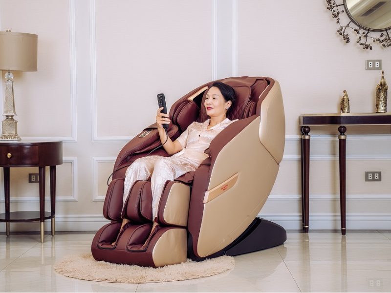 Sử dụng ghế massage xung điện đúng cường độ và thời gian để an toàn